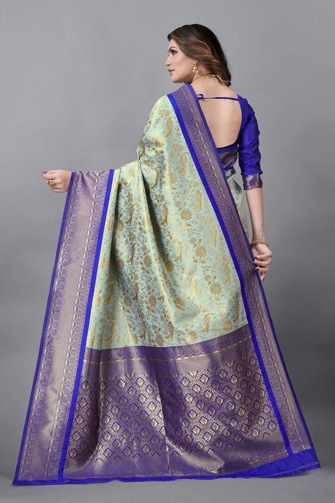 Raaghvi Silk Party Wear Sarees Catalog